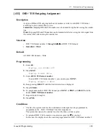 Preview for 201 page of Panasonic KX-TD816 Programming Manual