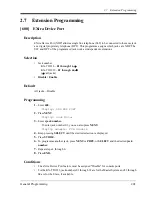 Preview for 241 page of Panasonic KX-TD816 Programming Manual