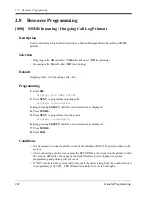 Preview for 262 page of Panasonic KX-TD816 Programming Manual