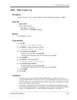 Preview for 267 page of Panasonic KX-TD816 Programming Manual