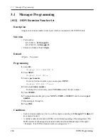 Preview for 284 page of Panasonic KX-TD816 Programming Manual