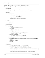 Preview for 288 page of Panasonic KX-TD816 Programming Manual