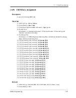 Preview for 295 page of Panasonic KX-TD816 Programming Manual