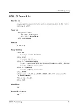 Preview for 33 page of Panasonic KX-TD816JT Programming Manual