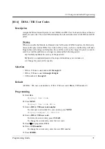 Preview for 71 page of Panasonic KX-TD816JT Programming Manual