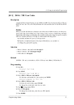 Preview for 73 page of Panasonic KX-TD816JT Programming Manual