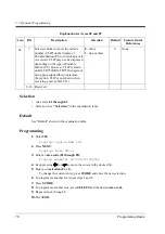 Preview for 78 page of Panasonic KX-TD816JT Programming Manual