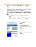 Preview for 42 page of Panasonic KX-TDA0490 Getting Started