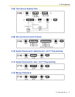 Preview for 19 page of Panasonic KX-TDA50 Pt Programming Manual