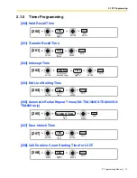 Preview for 21 page of Panasonic KX-TDA50 Pt Programming Manual