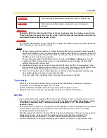 Preview for 3 page of Panasonic KX-TDE100 Programming Manual