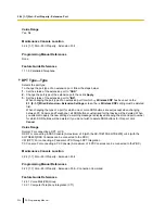 Preview for 234 page of Panasonic KX-TDE100 Programming Manual