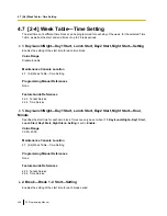 Preview for 488 page of Panasonic KX-TDE100 Programming Manual