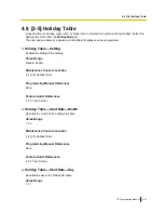 Preview for 491 page of Panasonic KX-TDE100 Programming Manual