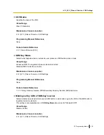 Preview for 539 page of Panasonic KX-TDE100 Programming Manual