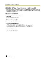 Preview for 546 page of Panasonic KX-TDE100 Programming Manual