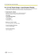 Preview for 596 page of Panasonic KX-TDE100 Programming Manual