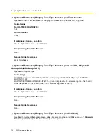 Preview for 734 page of Panasonic KX-TDE100 Programming Manual