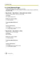Preview for 826 page of Panasonic KX-TDE100 Programming Manual