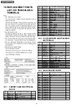 Preview for 60 page of Panasonic KX-TES824LA Service Manual