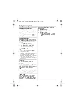 Preview for 18 page of Panasonic KX-TG113CSK Operating Instructions Manual