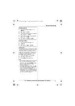 Preview for 17 page of Panasonic KX-TG1221 Operating Instructions Manual