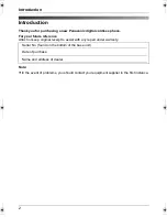 Preview for 2 page of Panasonic KX-TG1831NZ Operating Instructions Manual