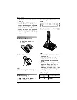 Preview for 10 page of Panasonic KX-TG1840NZ Operating Instructions Manual