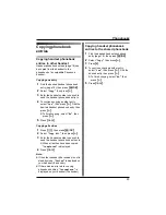 Preview for 23 page of Panasonic KX-TG1840NZ Operating Instructions Manual