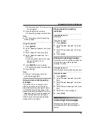 Preview for 39 page of Panasonic KX-TG1840NZ Operating Instructions Manual