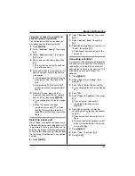 Preview for 47 page of Panasonic KX-TG1840NZ Operating Instructions Manual