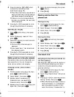 Preview for 17 page of Panasonic KX-TG1850NZ Operating Instructions Manual