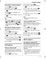 Preview for 23 page of Panasonic KX-TG1850NZ Operating Instructions Manual