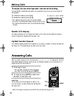 Preview for 20 page of Panasonic KX-TG2216RV Operating Instructions Manual