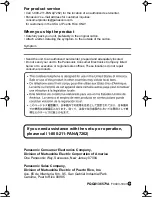 Preview for 56 page of Panasonic KX-TG2216RV Operating Instructions Manual