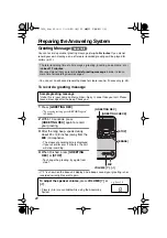 Preview for 20 page of Panasonic KX-tg2248CS Operating Instructions Manual