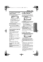 Preview for 25 page of Panasonic KX-tg2248CS Operating Instructions Manual