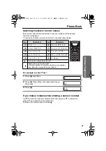 Preview for 35 page of Panasonic KX-tg2248CS Operating Instructions Manual