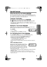 Preview for 39 page of Panasonic KX-tg2248CS Operating Instructions Manual