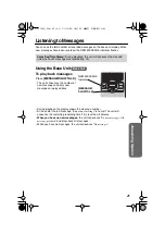 Preview for 45 page of Panasonic KX-tg2248CS Operating Instructions Manual