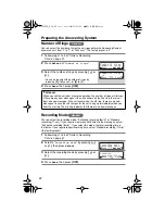 Preview for 22 page of Panasonic KX-TG2258CS Operating Instructions Manual