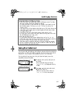 Preview for 29 page of Panasonic KX-TG2258CS Operating Instructions Manual