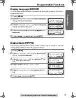 Preview for 13 page of Panasonic KX TG2258PW Operating Instructions Manual