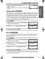 Preview for 15 page of Panasonic KX TG2258PW Operating Instructions Manual