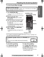 Preview for 19 page of Panasonic KX TG2258PW Operating Instructions Manual