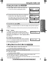 Preview for 29 page of Panasonic KX TG2258PW Operating Instructions Manual