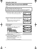 Preview for 30 page of Panasonic KX TG2258PW Operating Instructions Manual