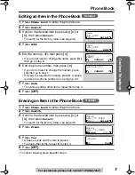 Preview for 37 page of Panasonic KX TG2258PW Operating Instructions Manual