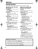 Preview for 38 page of Panasonic KX TG2258PW Operating Instructions Manual