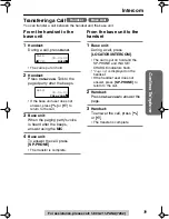 Preview for 39 page of Panasonic KX TG2258PW Operating Instructions Manual